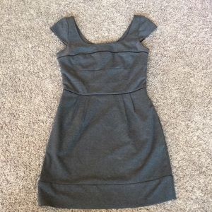 BCBGMAXAZRIA gray mini dress, sz 6